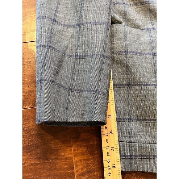 Peter Millar Mens Sport Coat Green Blue Plaid READ BELOW - Picture 7 of 7